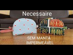 Ideias De Necesser Meia Lua Como Fazer Uma Necessaire Necessaire