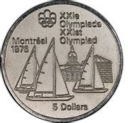 Dollars Olympiades De Montr Al Voiliers Canada Numista