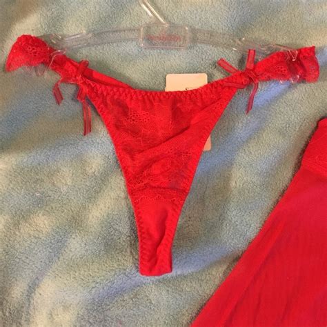 Affinitas Intimates Sleepwear Nwt Gorgeous Red Baby Doll W