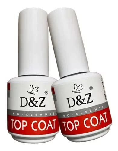 2 Top Coat Selante Dez Sem Goma MercadoLivre