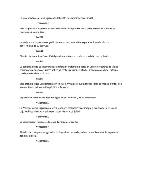 Cuestionario Unidad 2 Delitos EN Particular La violencia fÌsica es