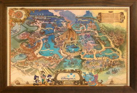 Tokyo DisneySea Map - ID: julydisneyland20317 | Van Eaton Galleries