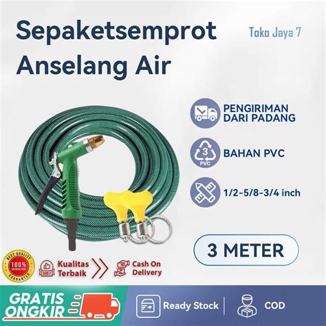 Jual Semprotan Selang Air Meter Anti Lumut Selang Air