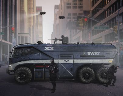 SWAT truck concept | Behance