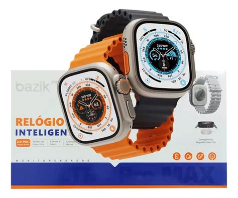 Smartwatch Bazik Prime S8 Ultra Pro Max Série 8 Smartwatch Relógio