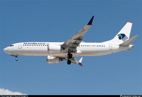 EI GZE Aeroméxico Boeing 737 8 MAX Photo by Ricardo Mungarro ID