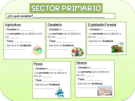 Ejercicio Online De Sector Primario Primarias Ejercicios