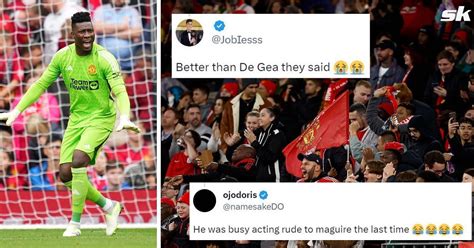 “He’s not a GK”, “Bro couldn’t even jump” – Fans mock Andre Onana as ...