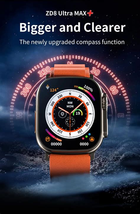 Zordai ZD8 Ultra Max Plus Smart Watch Price In Bangladesh Econaz