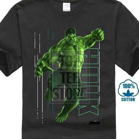 Incredible Hulk T Shirt Cotton Superhero Clothes Super Hero Outfits