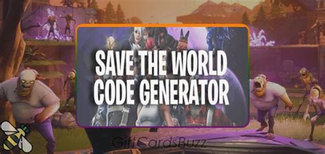 Save The World Code Fortnite Save The World Free Code Updated