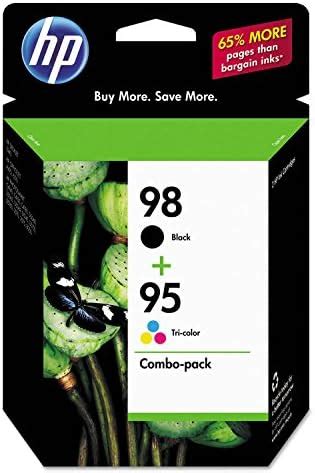 HP 98 Black 95 Tri Color Original Ink Cartridges 2 Pack CB327FN