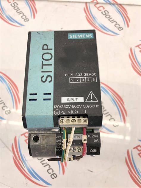 Siemens Ep Ba Sitop Modular A Ph Power Supply