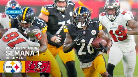 Pittsburgh Steelers Vs Tampa Bay Buccaneers Pretemporada Nfl 2023