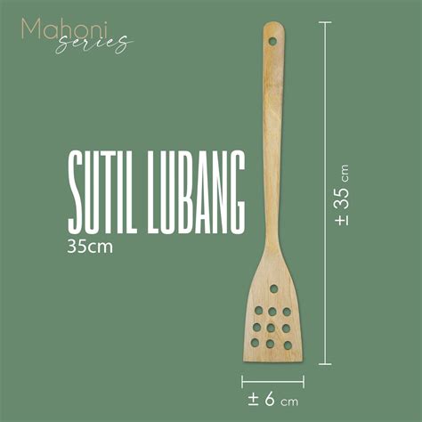 Jual Spatula Kayu Sutil Sodet Pengaduk Irus Centong Kayu Mahoni