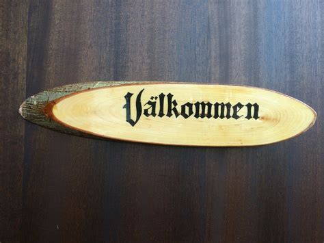 VÄlkommen Skylt 408859866 ᐈ Köp På Tradera