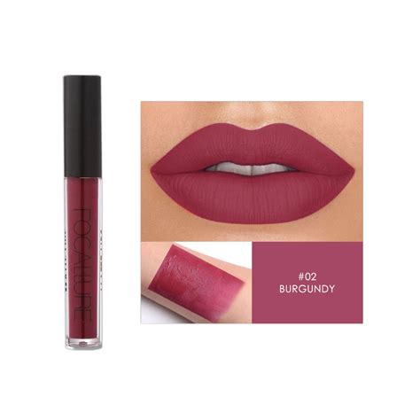 Focallure Waterproof Matte Liquid Lipstick Burgundy Fa