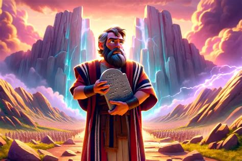 Moses And The Ten Commandments Faithful Fable