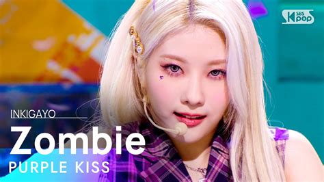 Purple Kiss Zombie Inkigayo Youtube