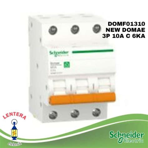 Jual SCHNEIDER NEW DOMAE MCB 3P 10A C 6KA DOMF01310 Di Seller