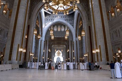 Inside Grand Mosque Mecca