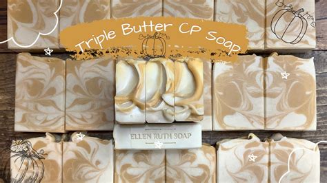 Making Triple Butter Bars Soap W Mango Shea And Cocoa Butters Buttermilk And Cream Ellen Ruth