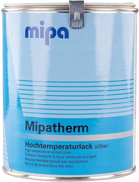 MIPA Thermo Auspufflack SILBER 0 75 L Restaurieren Traktor