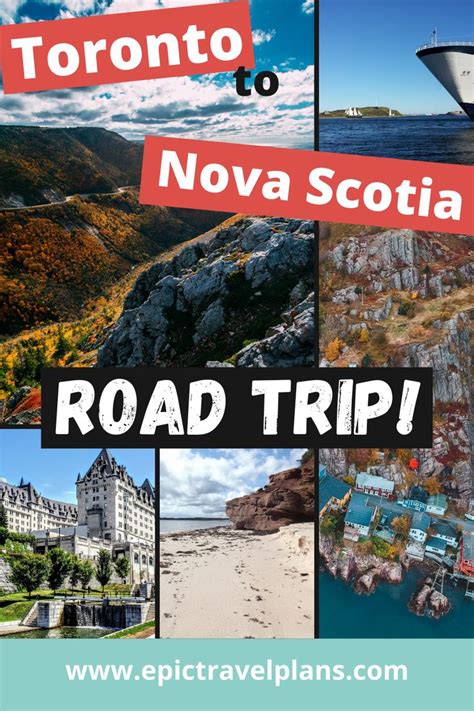 The Road Trip In Tornto To Nava Scotta Is One Of The Best Things To See