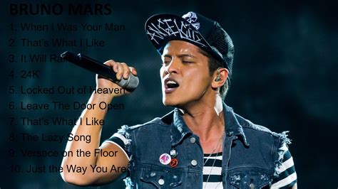 Bruno Mars Greatest Hits Playlist Best Songs All Of Time Youtube