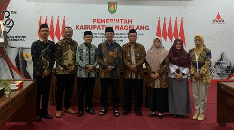 KPU Kabupaten Magelang Audensi Ke PJ Bupati Magelang Berita Merdeka