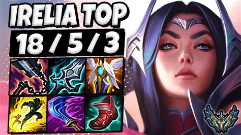 Irelia TOP Vs Jayce OTP Lol Korea Challenger Patch 13 21 YouTube