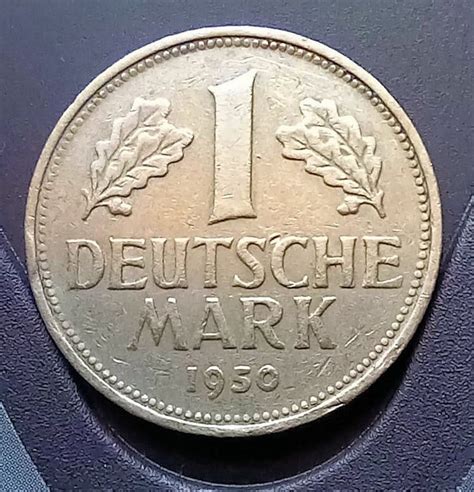 1 DEUTSCHE MARK 1950 G Etsy De