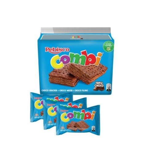 REBISCO COMBI TRIPLE CHOCO 10 X 30G PACKS Palengke Thailand