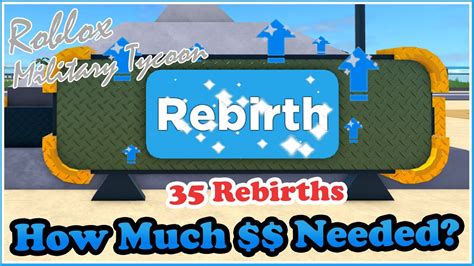 How To Earn Money Faster To Rebirth In Military Tycoon Roblox YouTube