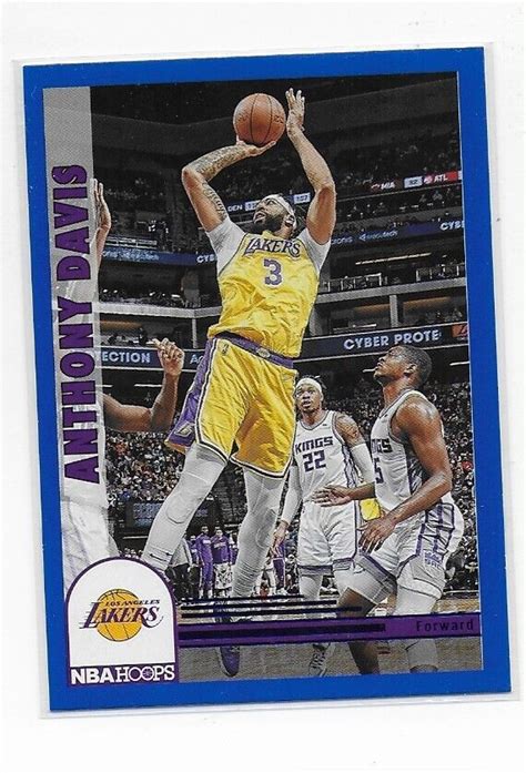 Panini Nba Hoops Hoops Tribute Blue Anthony Davis For