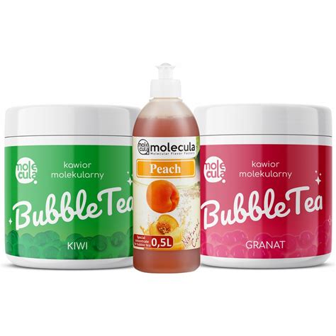 BUBBLE TEA ZESTAW 2x KULKI SYROP 12036596359 Oficjalne Archiwum Allegro