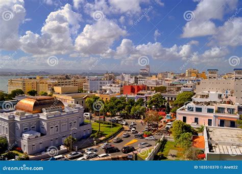 View Of Old San Juan Puerto Rico From El Morro Fort Editorial Image