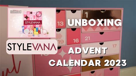 STYLEVANA ADVENT CALENDAR 2023 UNBOXING Let S Swatch It YouTube