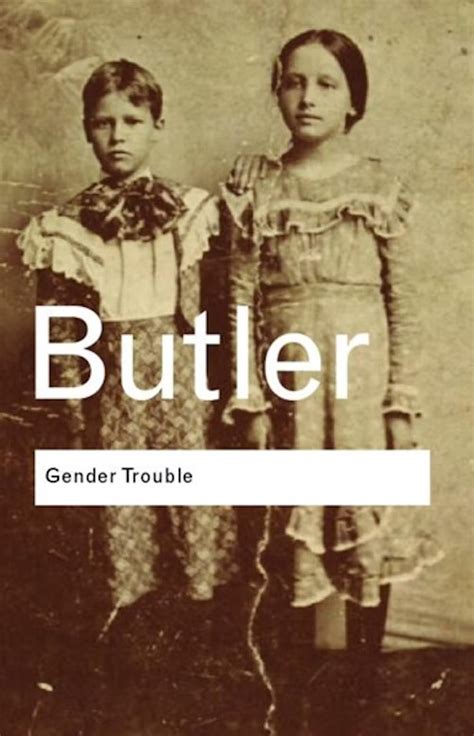 Gender Trouble By Judith Butler Bookshelf Pk