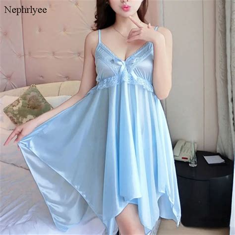 Sexy Women Sleepwear Summer New Night Gowns Hot Nightwear Girls Nightgown Women Casual