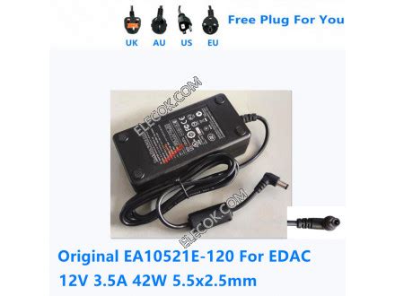 EDAC EDACPOWER ELEC 12V3.5A EA10521E-120