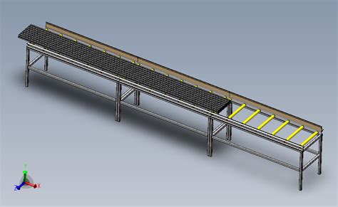 管状输送带sw18可编辑 Solidworks 2018 模型图纸下载 懒石网