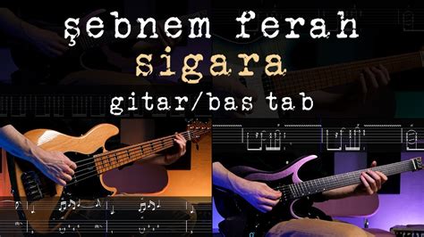 Ebnem Ferah Sigara Gitar Bas Cover Nas L Al N R Tab