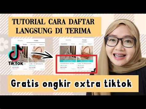 CARA MENDAFTAR GRATIS ONGKIR EXTRA TIKTOKSHOP TERLENGKAP DAFTAR