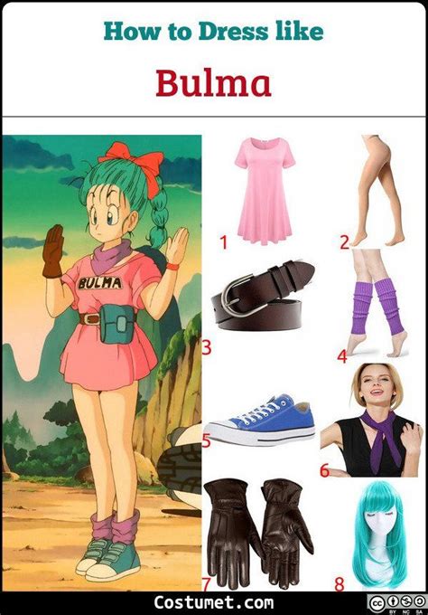 Bulma Dragon Ball Costume For Cosplay And Halloween Cute Couple