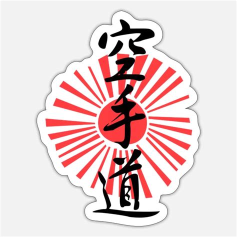 Japanese Kanji Martial Arts Decal Gift Mural Wado Ryu Wall Art Sticker