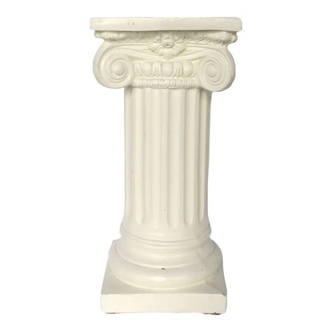 Column Pillar Pedestal In The Grecian Ionic Neoclassical Style Chairish