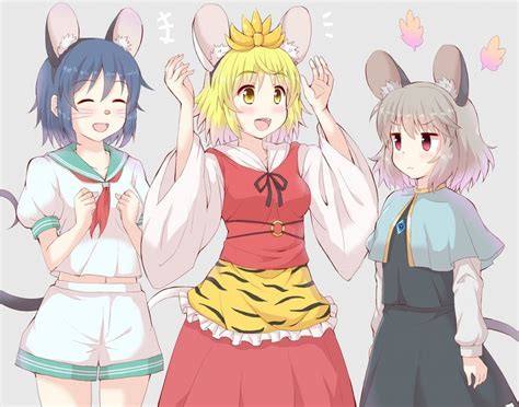 Anime Fandoms Nazrin Touhou Project Toramaru Shou Murasa