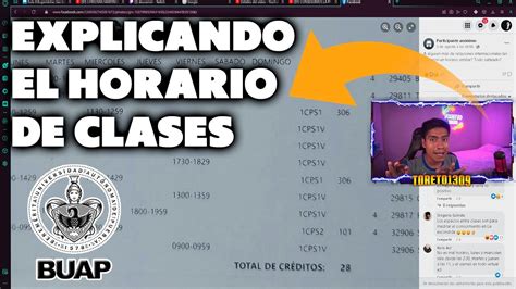 Cosas Que Debes Saber Sobre El Horario De Clases Buap De Nuevo Ingreso