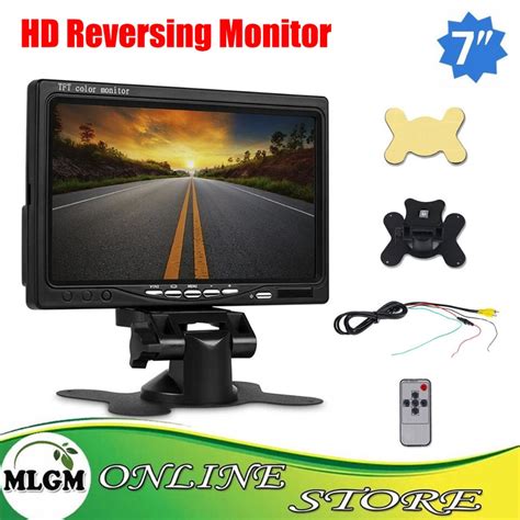 Pillow Tft Lcd Color Monitor V Color Hd Monitor For Car Cctv